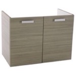 ACF L427BLC 28 Inch Wall Mount Larch Canapa Bathroom Vanity Cabinet